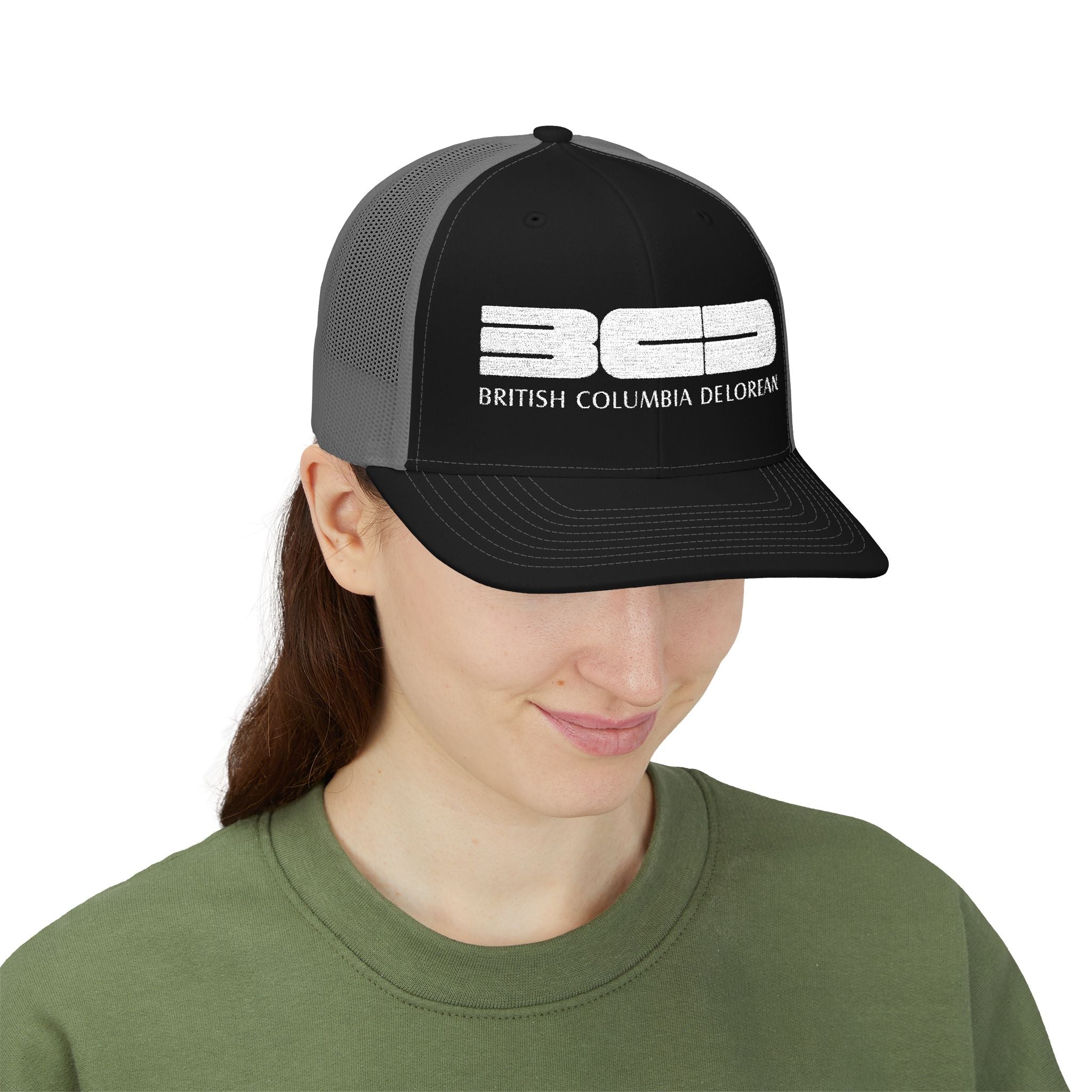 BCD Classic Logo Embroidered Snapback Trucker Cap