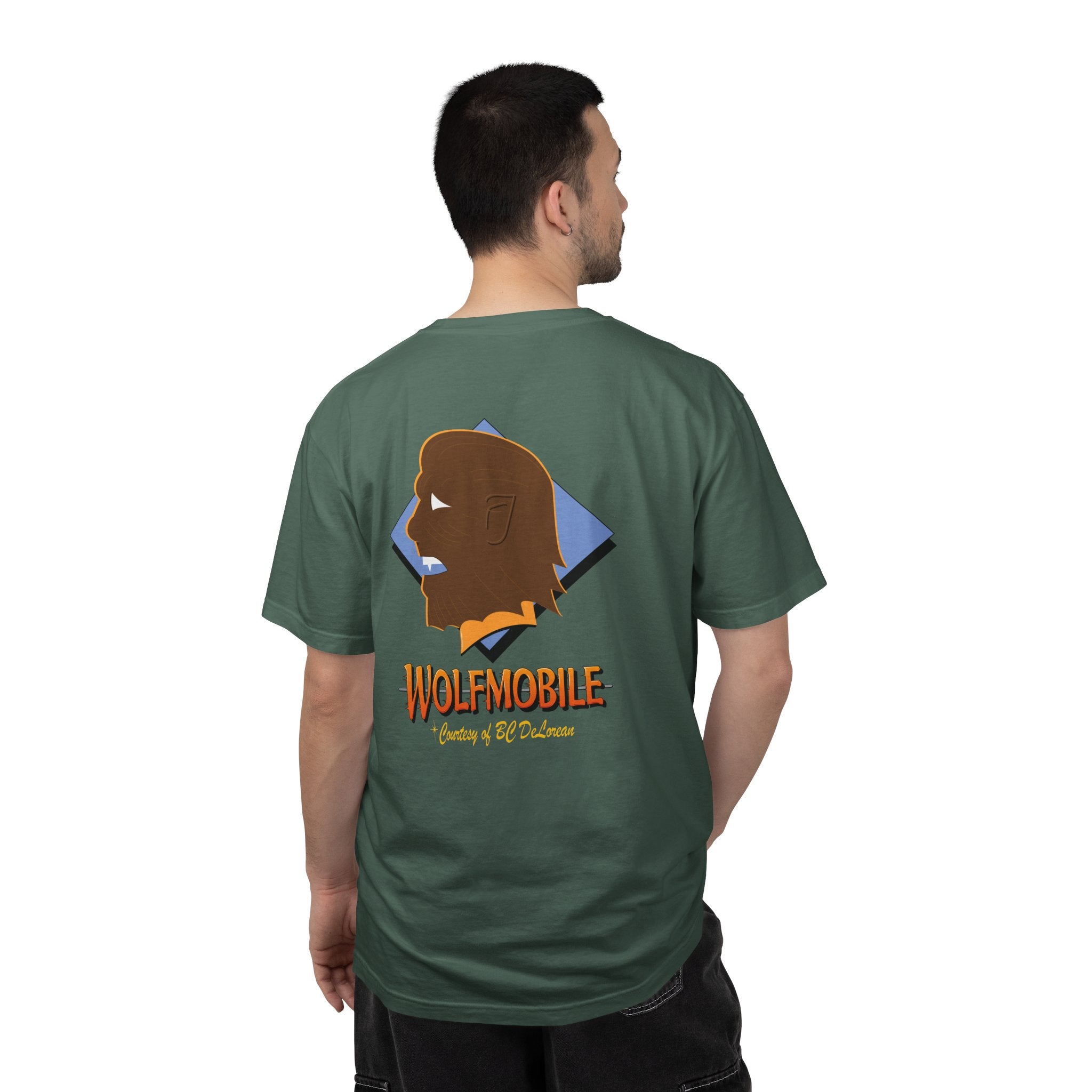 Wolfmobile Unisex Garment-Dyed T-shirt