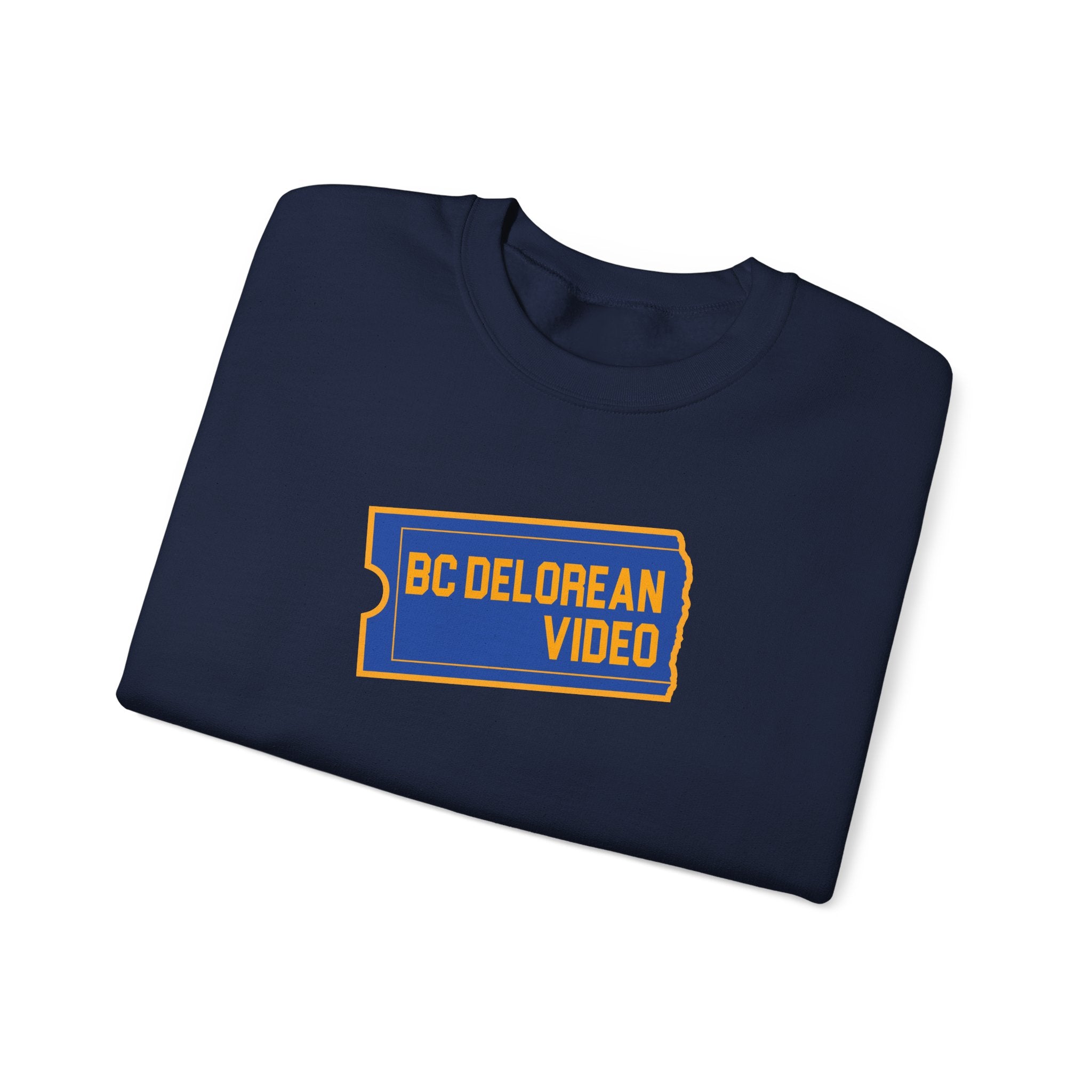 BC DeLorean Video - Unisex Heavy Blend™ Crewneck Sweatshirt