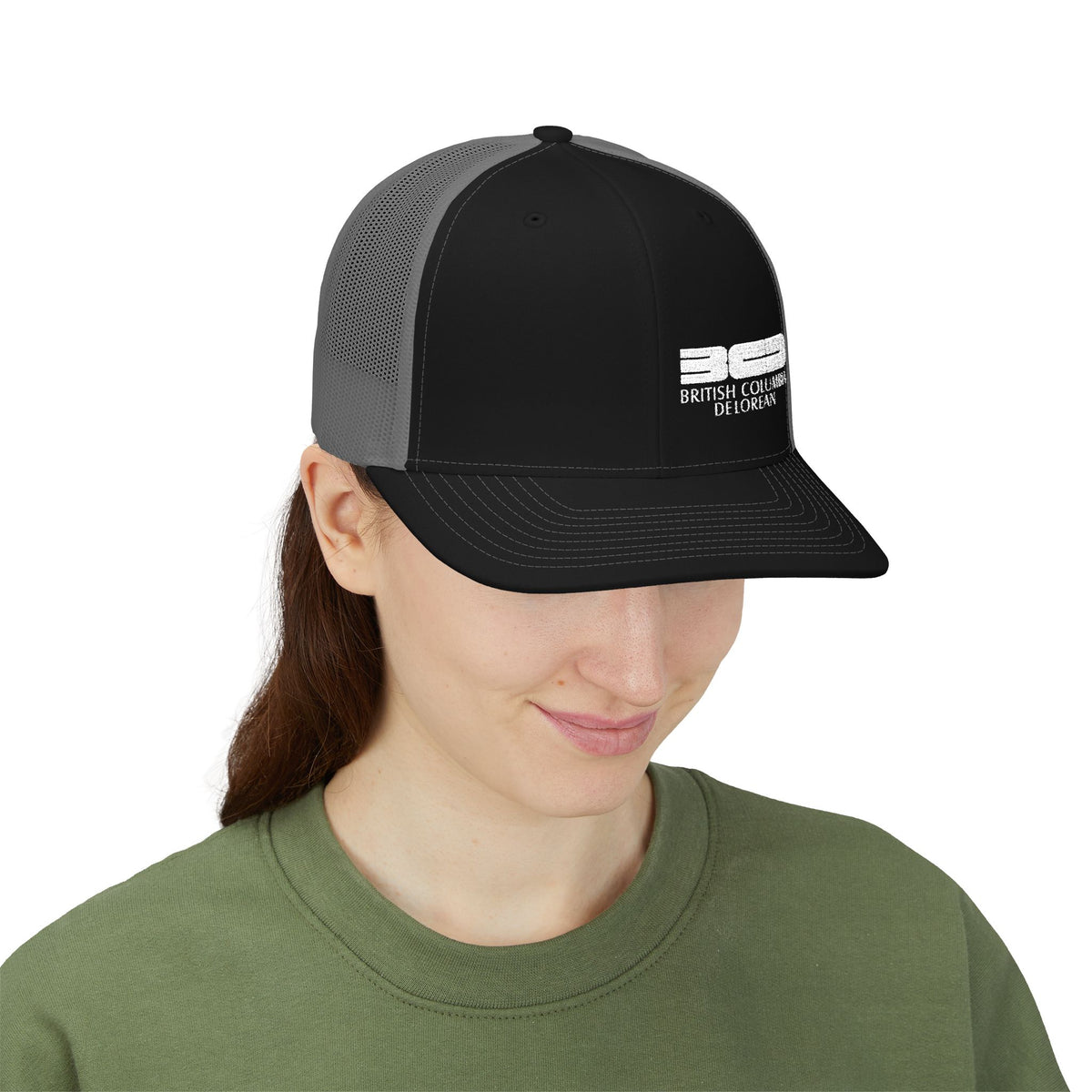 BCD Classic Logo Mini Embroidered Snapback Trucker Cap