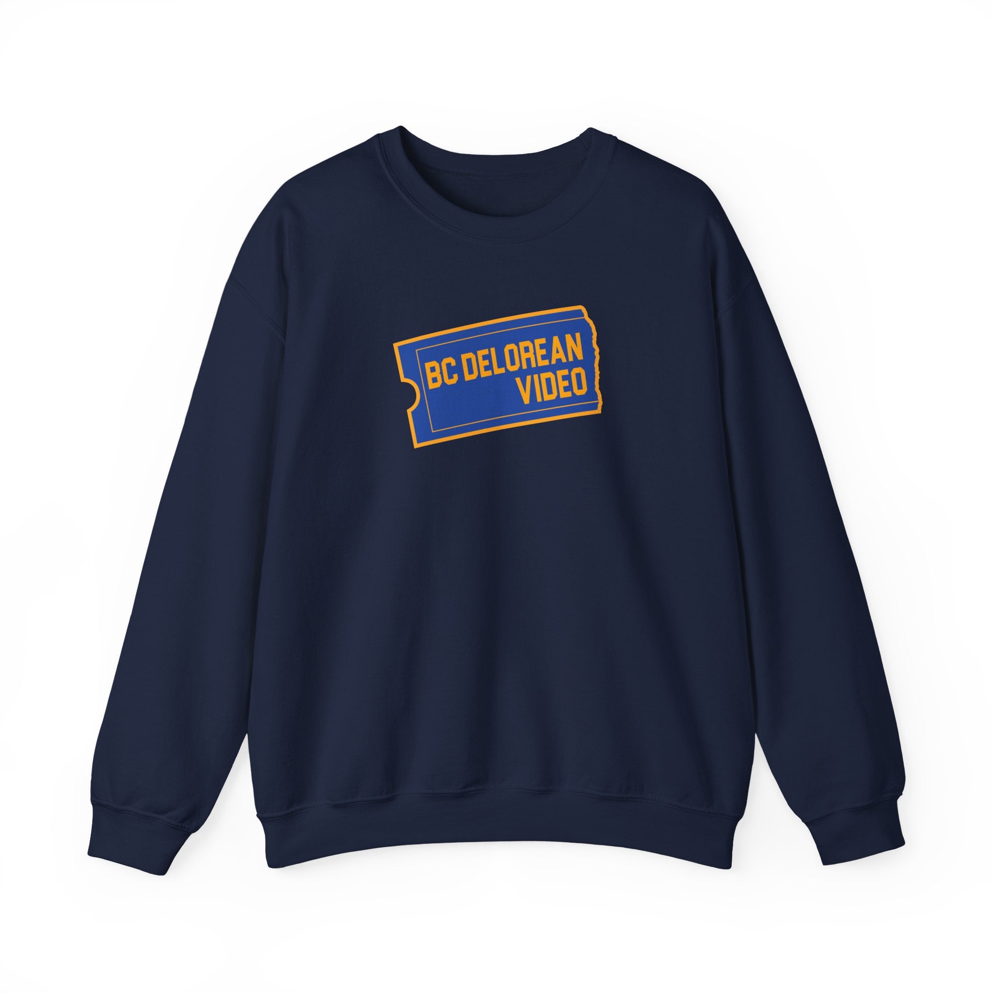 BC DeLorean Video - Unisex Heavy Blend™ Crewneck Sweatshirt