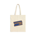 BC DeLorean Video Cotton Canvas Tote Bag