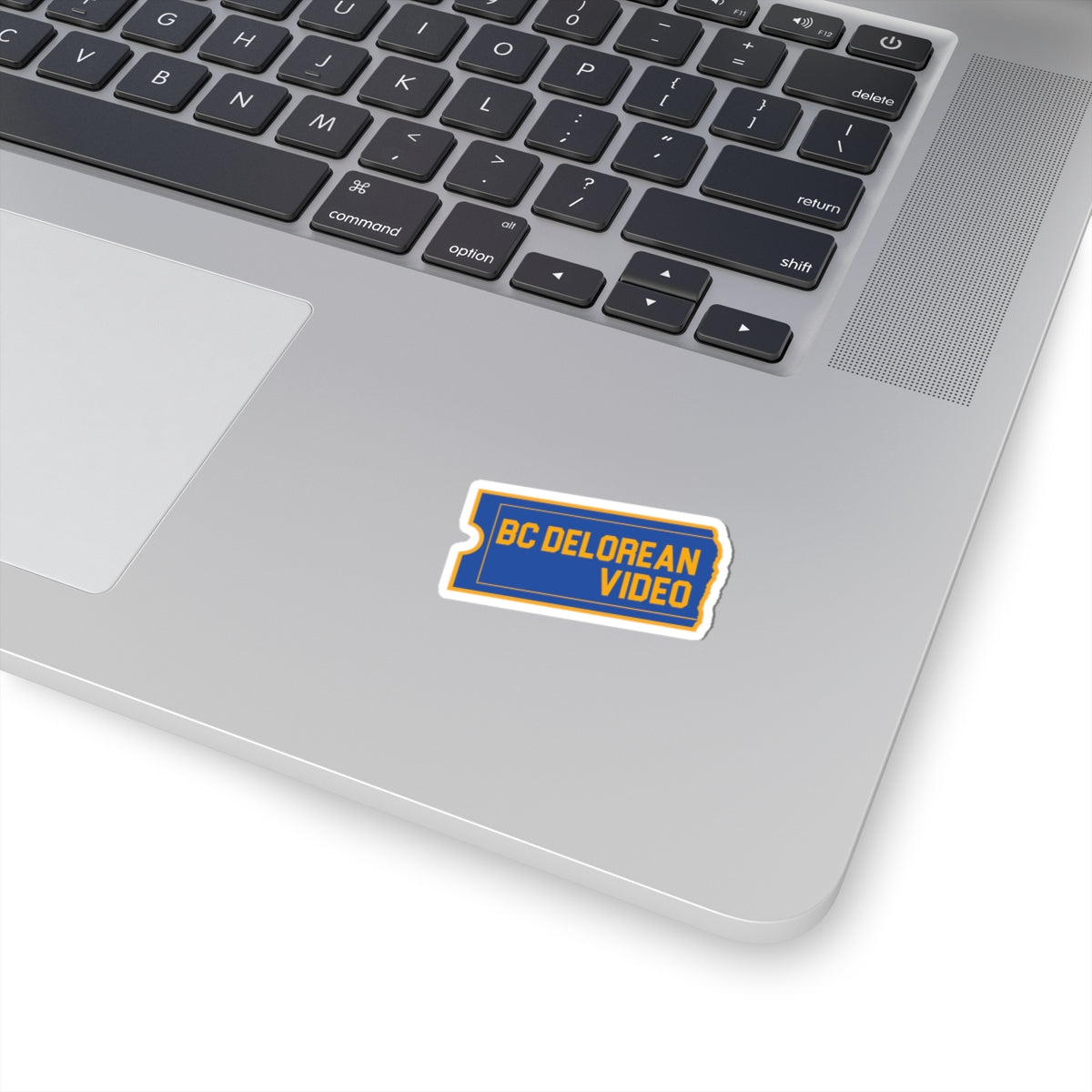 BC DeLorean Video - Kiss-Cut Stickers