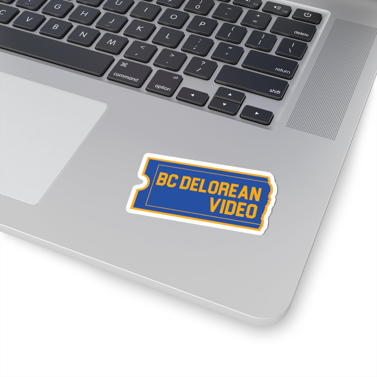 BC DeLorean Video - Kiss-Cut Stickers