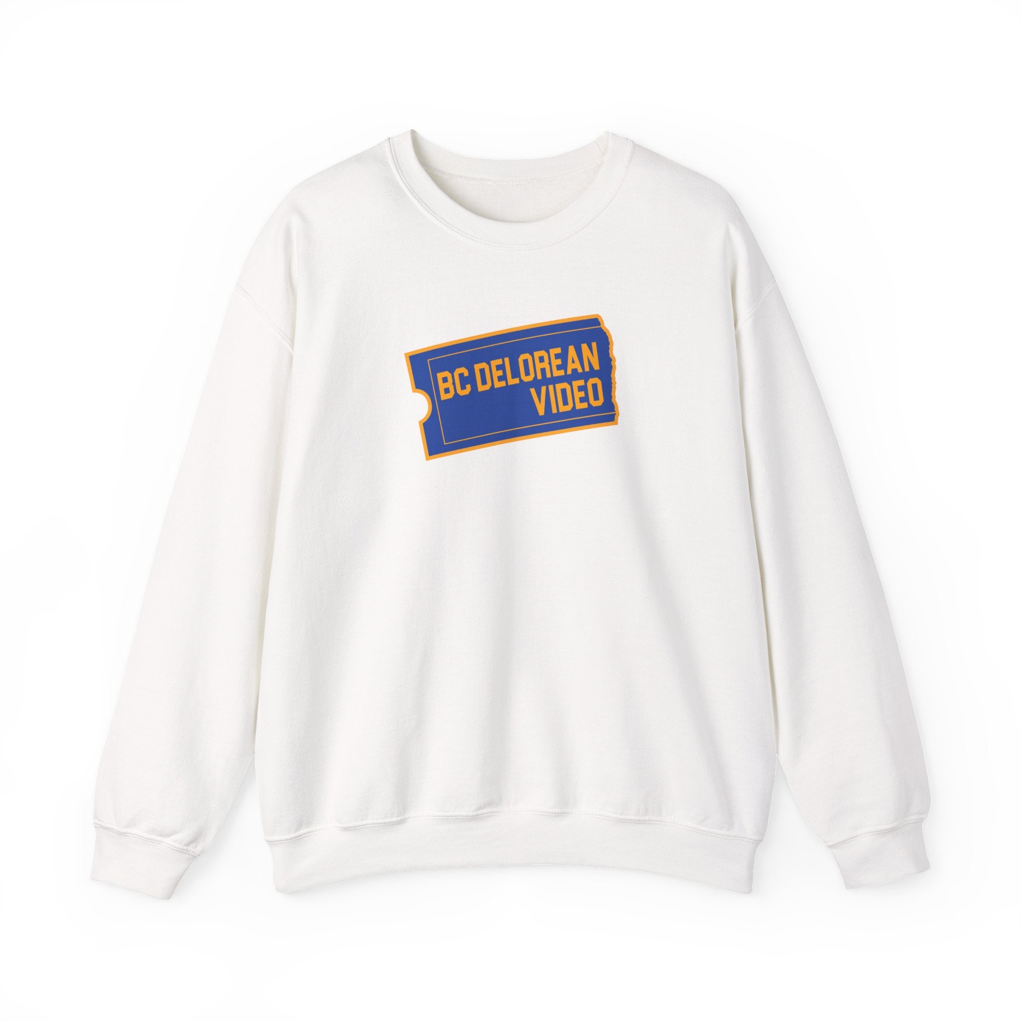 BC DeLorean Video - Unisex Heavy Blend™ Crewneck Sweatshirt