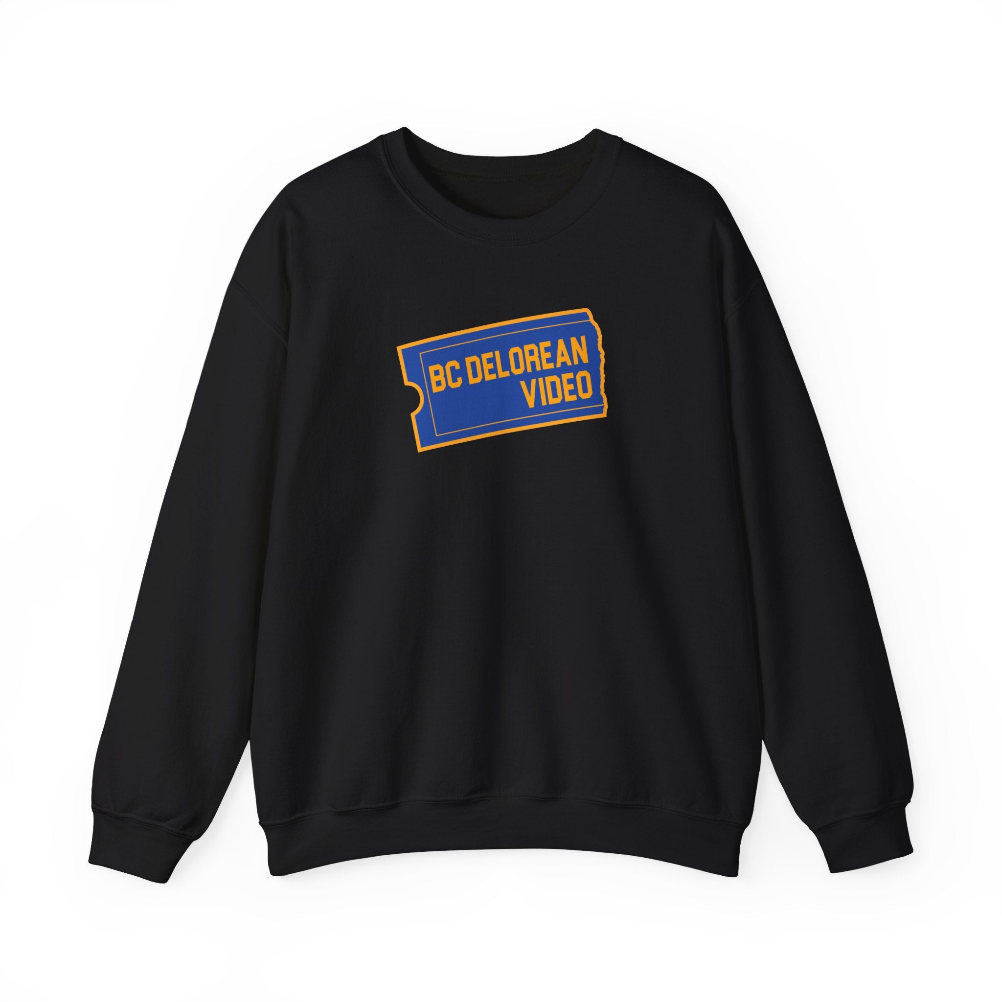 BC DeLorean Video - Unisex Heavy Blend™ Crewneck Sweatshirt